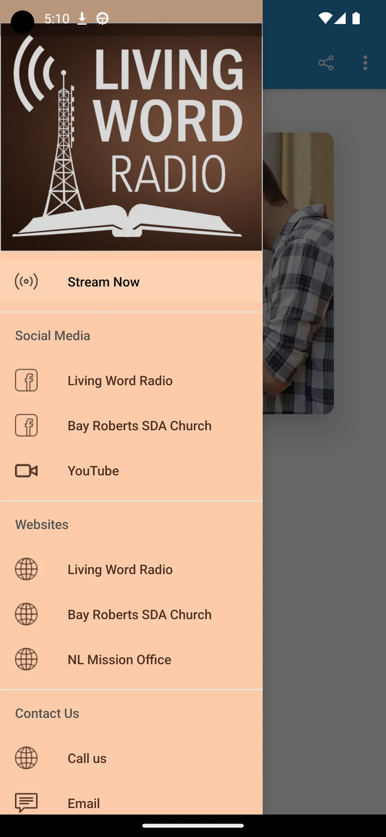 Living Word Radio Canada | Indus Appstore | Screenshot