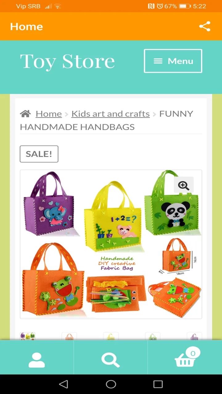 Kids Crafts Shop | Indus Appstore | Screenshot