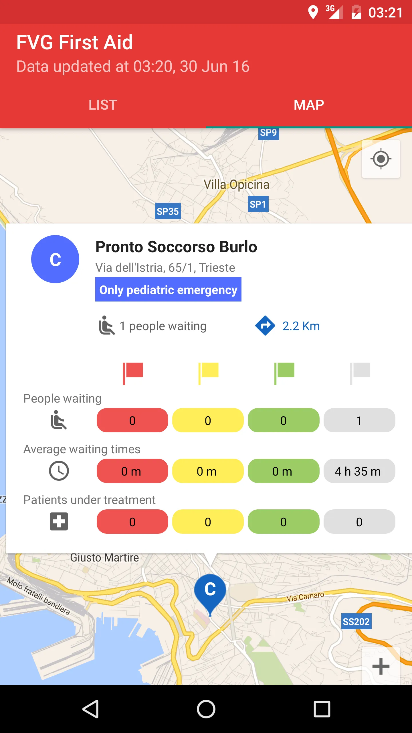 FVG Emergency Room | Indus Appstore | Screenshot