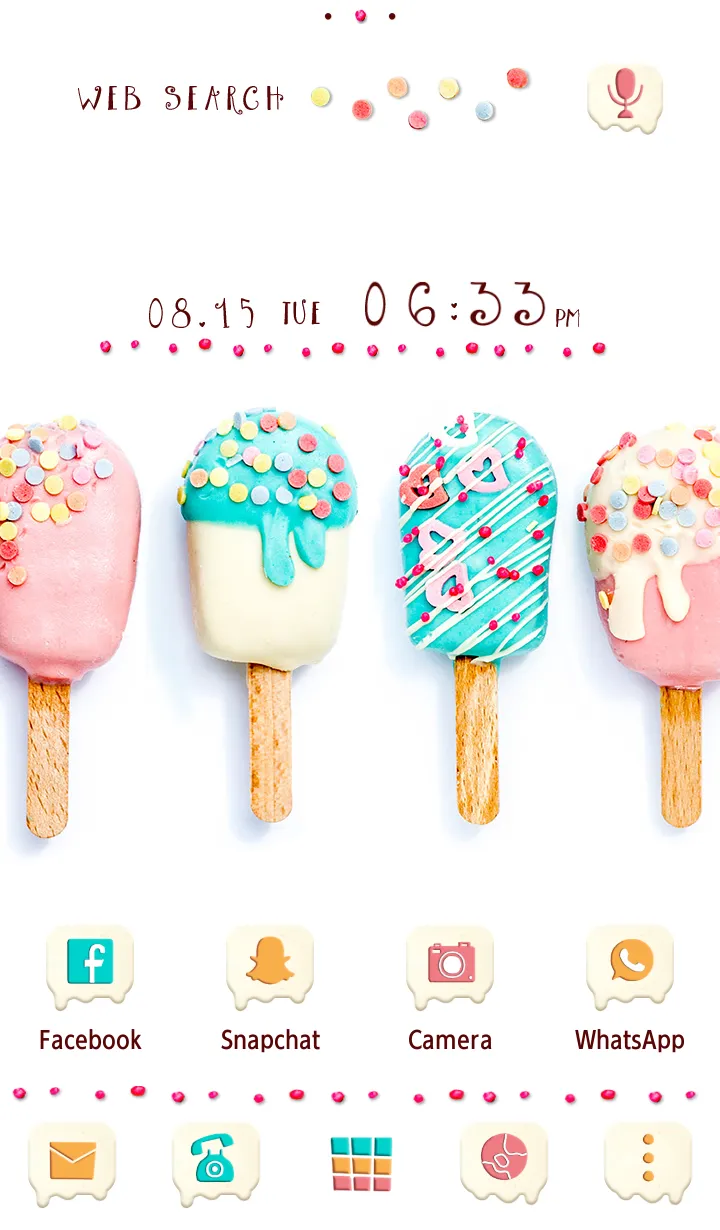 Pop Popsicles Theme | Indus Appstore | Screenshot