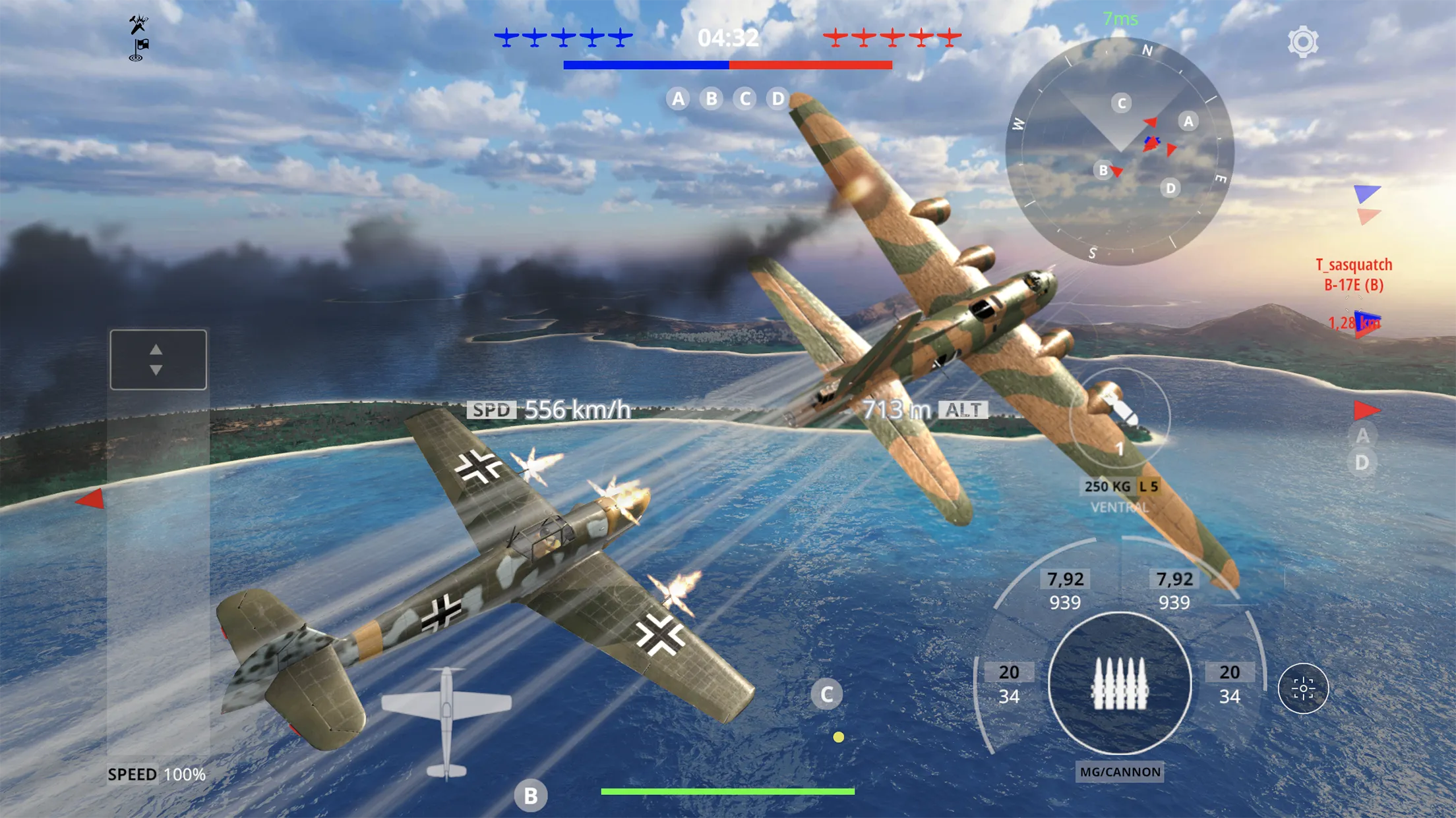 Wings of Heroes: plane games | Indus Appstore | Screenshot