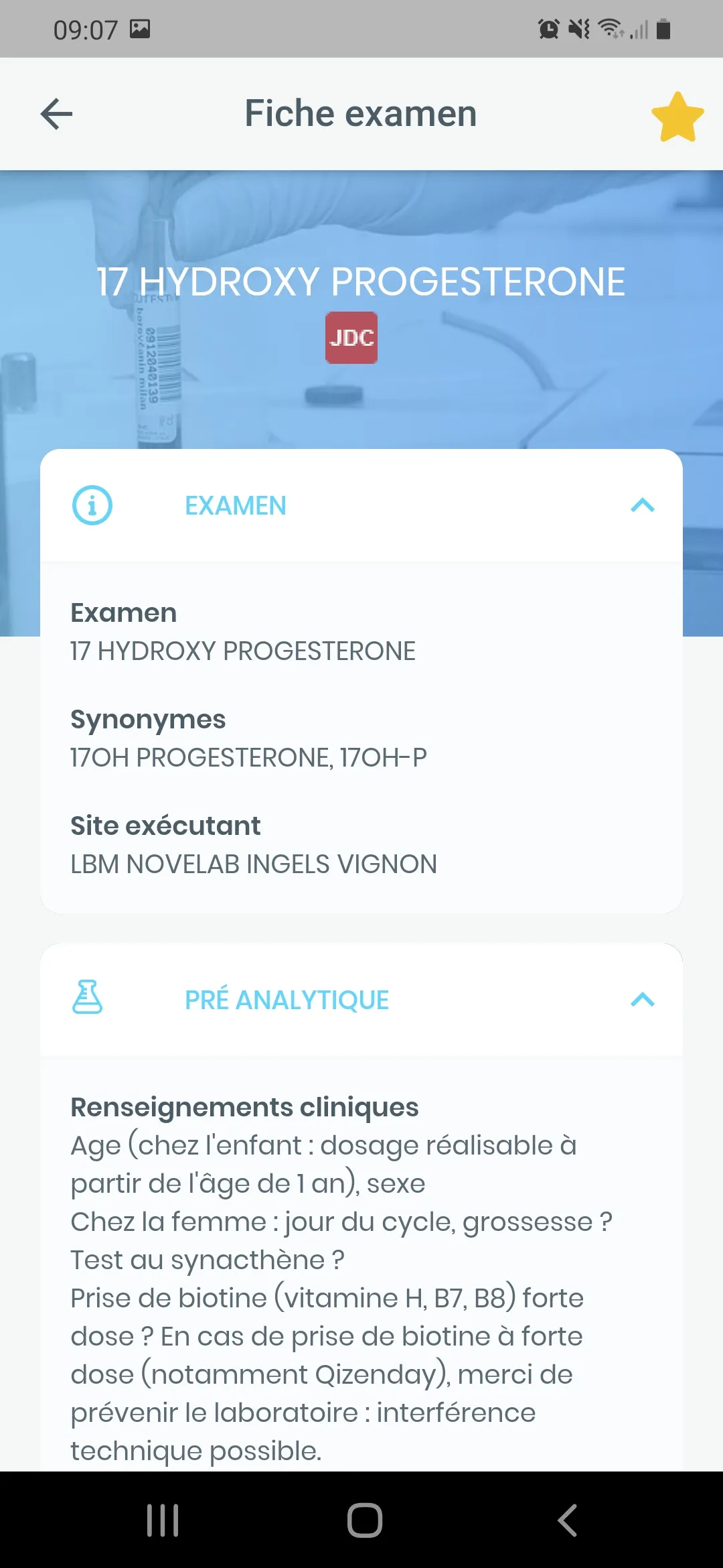 LBM NOVELAB - Catalogue des ex | Indus Appstore | Screenshot