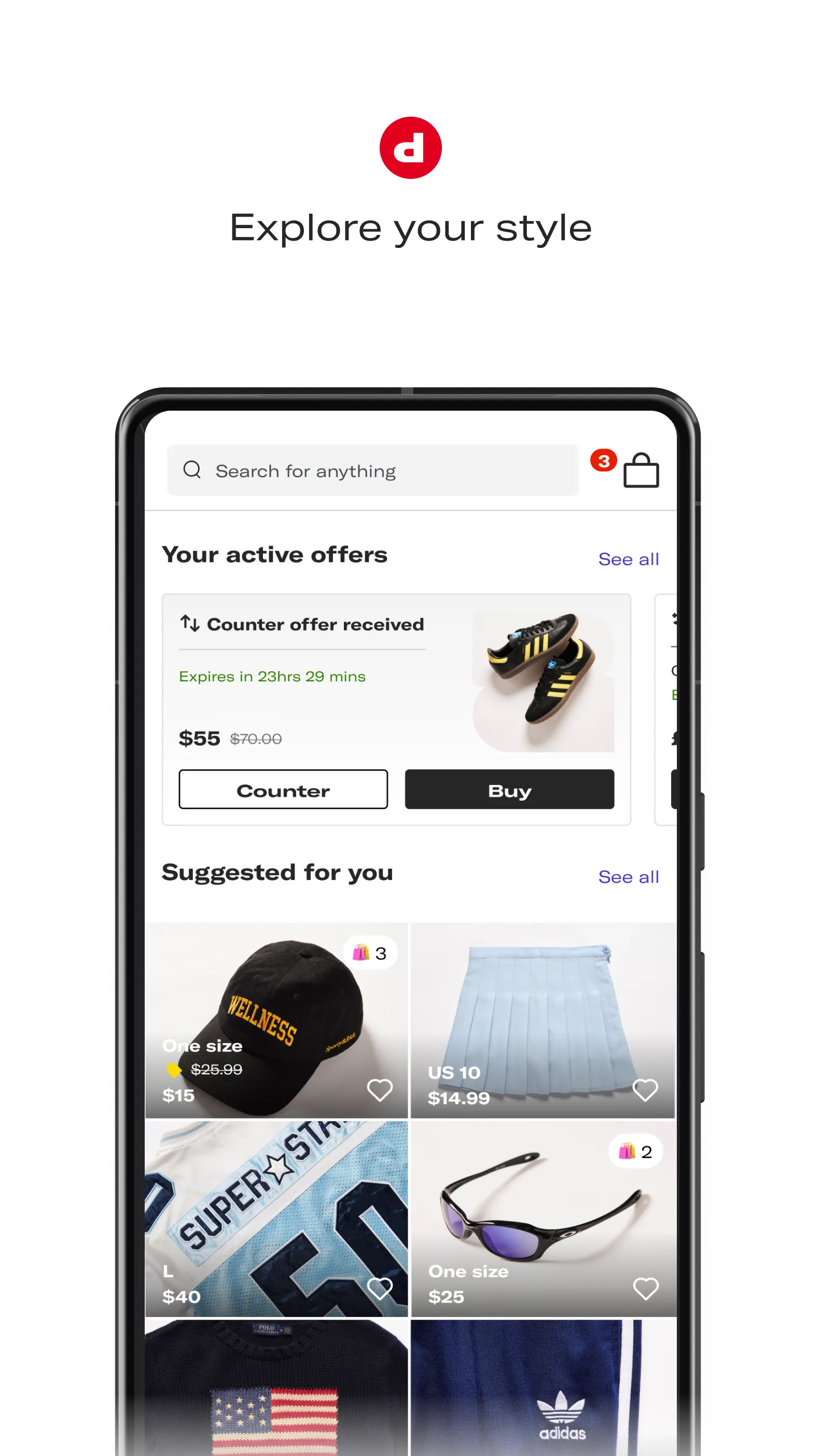 Depop - Buy & Sell Clothes App | Indus Appstore | Screenshot