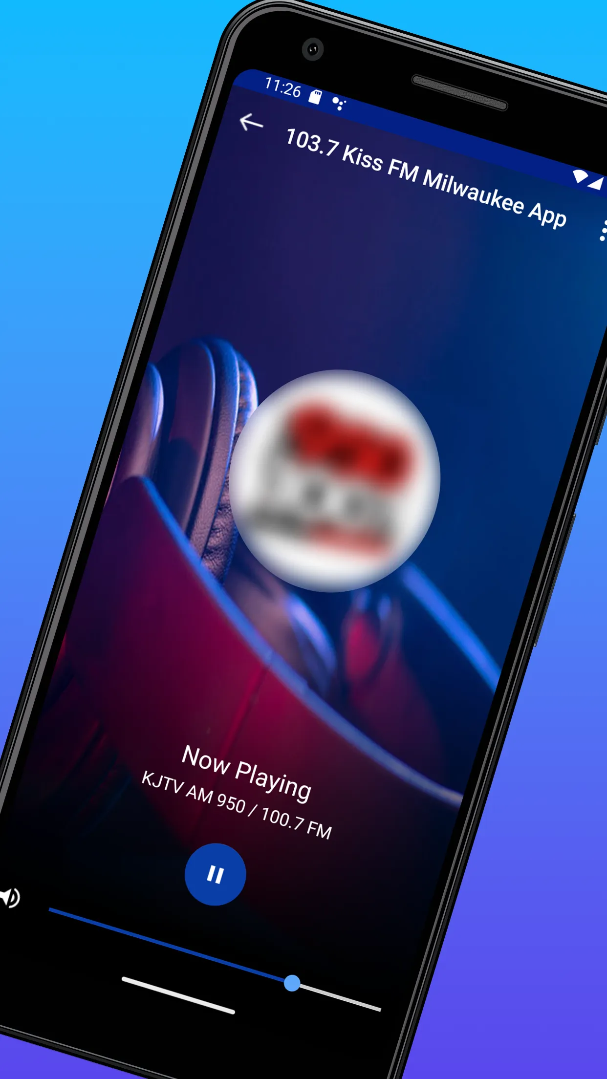 103.7 Kiss FM Milwaukee App | Indus Appstore | Screenshot