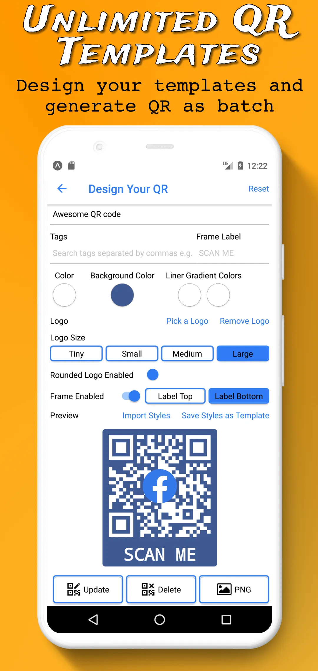 QRify - QR Code Generator Pro | Indus Appstore | Screenshot