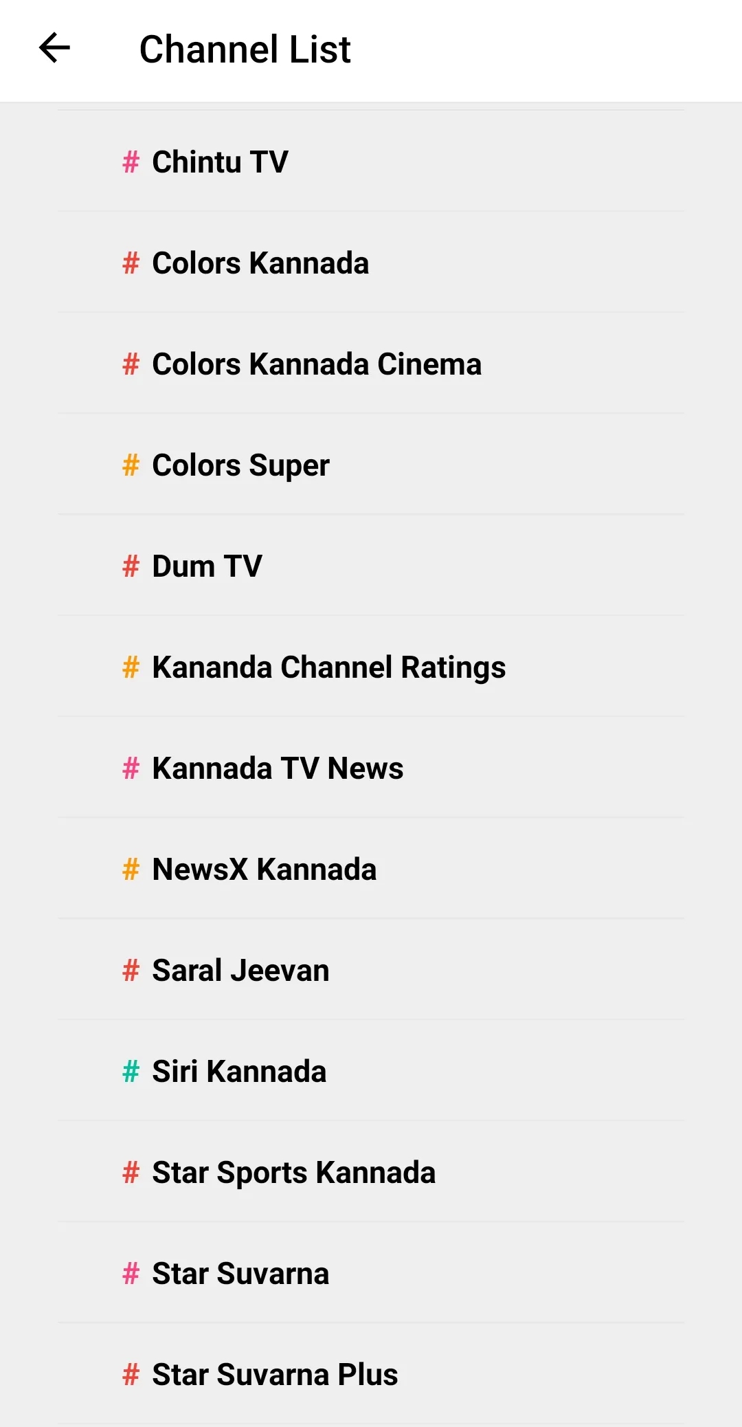 Kannada TV | Indus Appstore | Screenshot