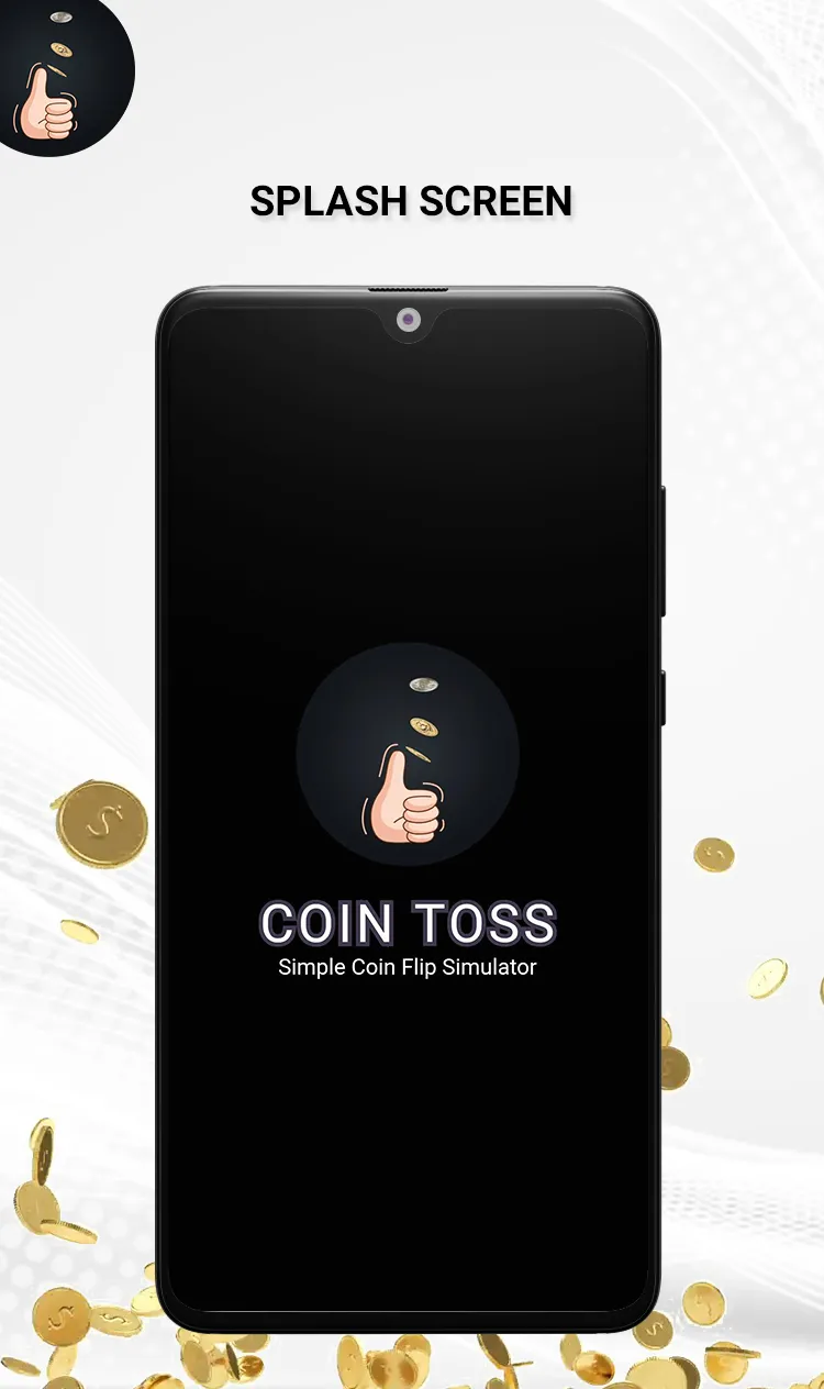 Coin Toss - Simple Coin Flip A | Indus Appstore | Screenshot