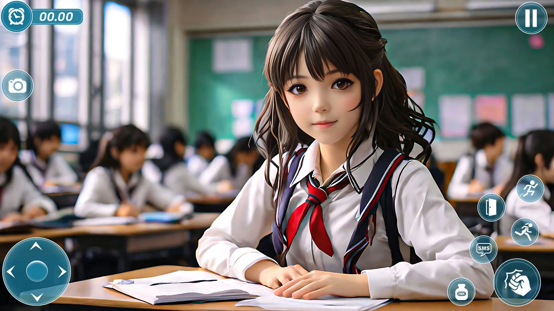 School Simulator Anime Girl 3D | Indus Appstore | Screenshot