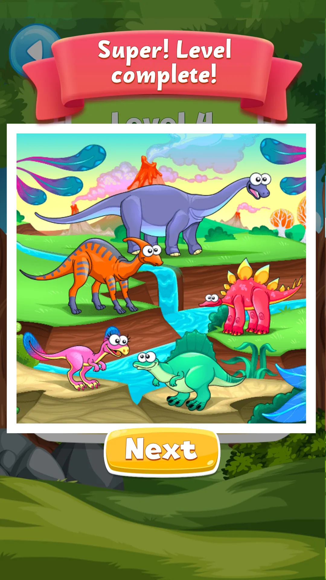 puzzle for kids with dinosaurs | Indus Appstore | Screenshot