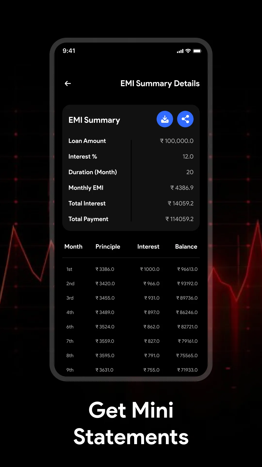 Bank Account Balance Check | Indus Appstore | Screenshot