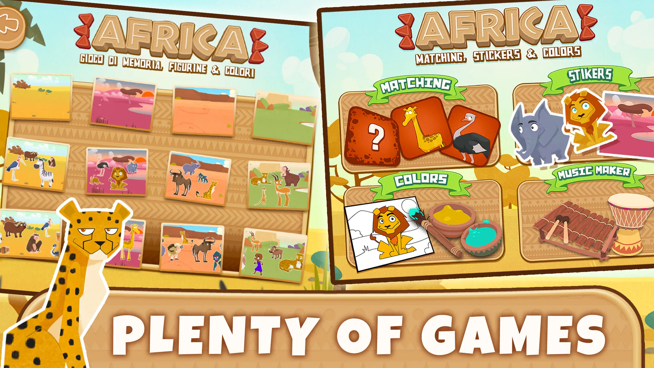 Africa Animals Games for Kids | Indus Appstore | Screenshot