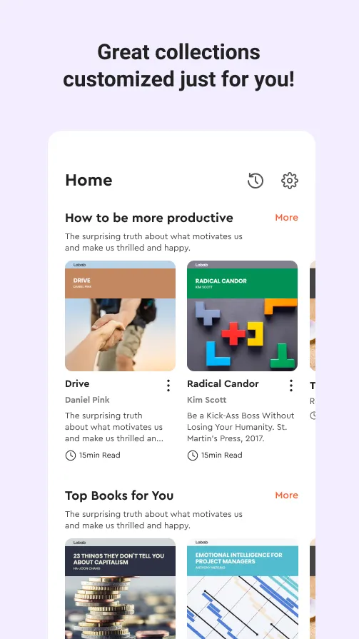 Lobab: Book Summaries, Library | Indus Appstore | Screenshot