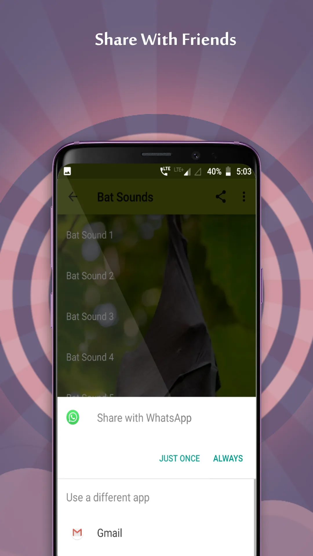 Bat Sounds | Indus Appstore | Screenshot