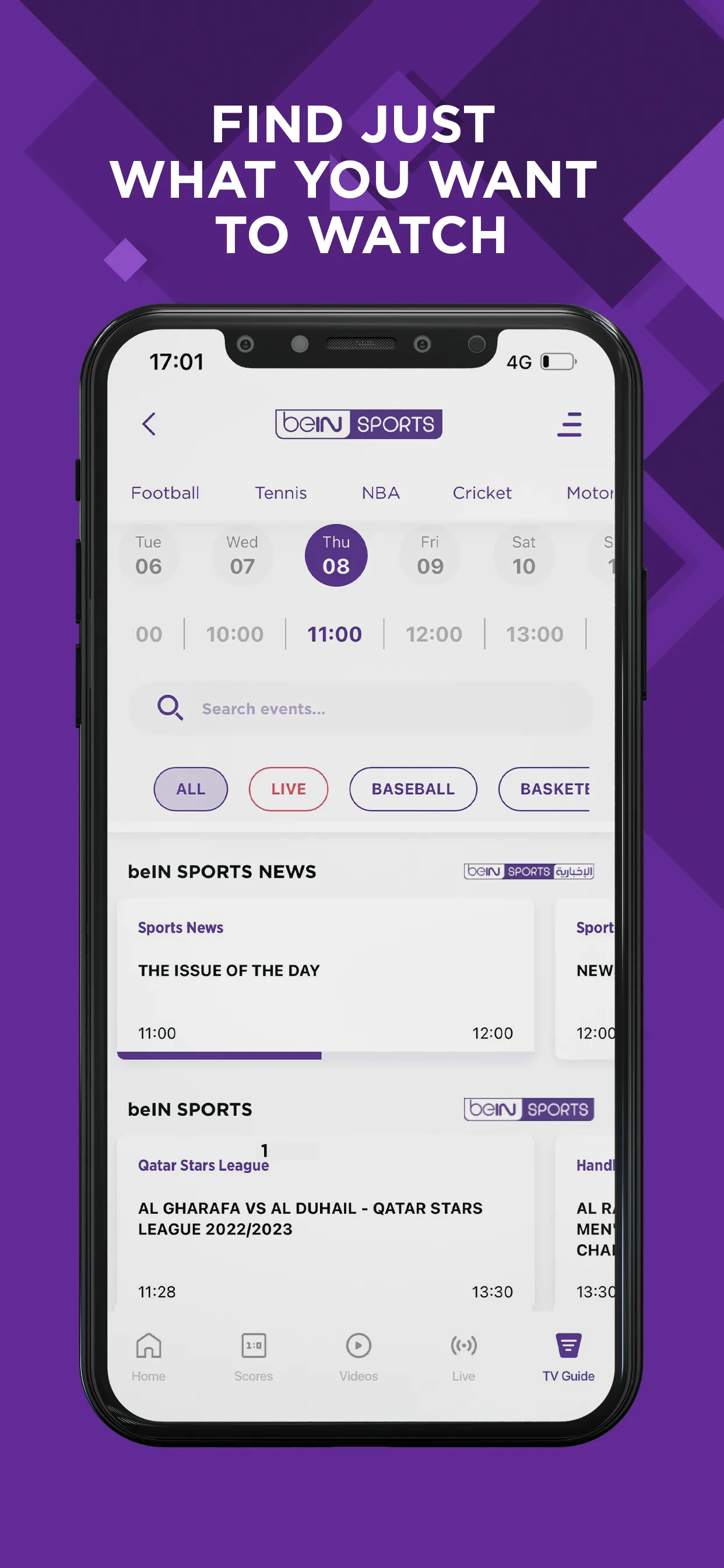 beIN SPORTS | Indus Appstore | Screenshot