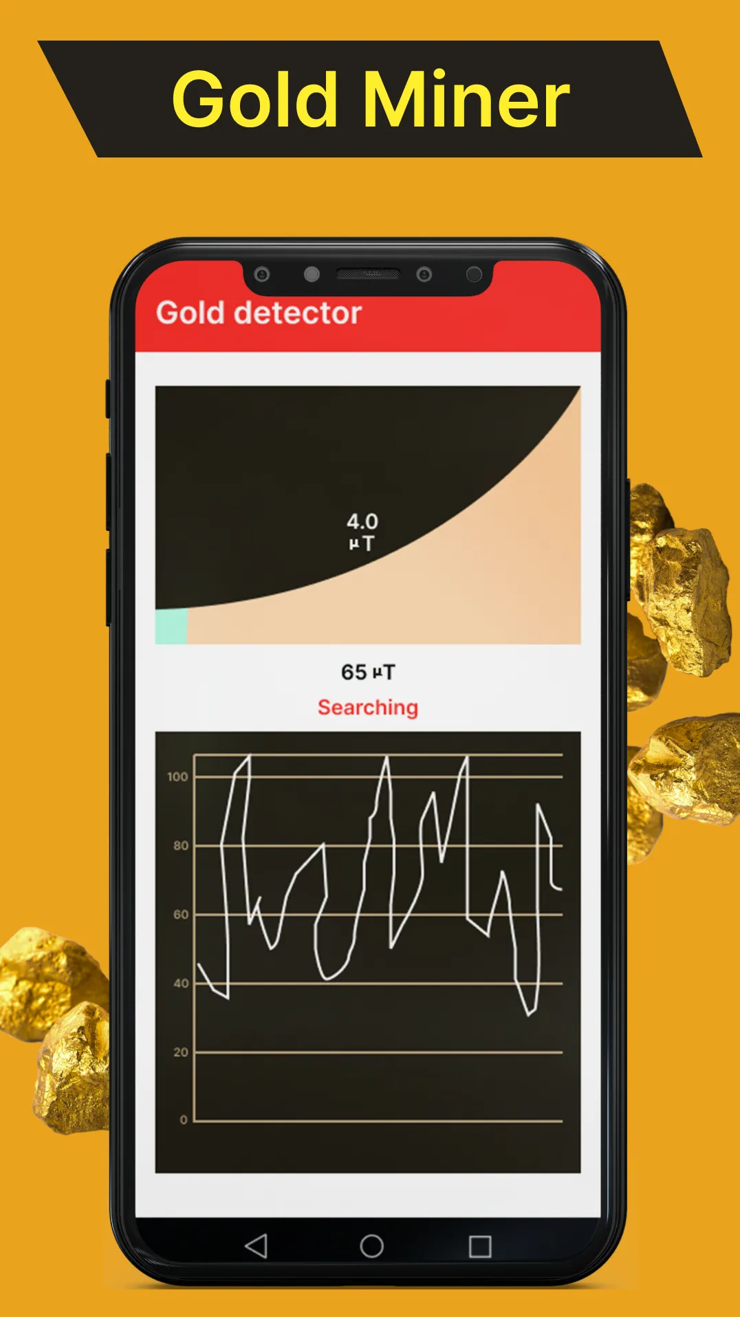 Gold Detector App with Sound | Indus Appstore | Screenshot