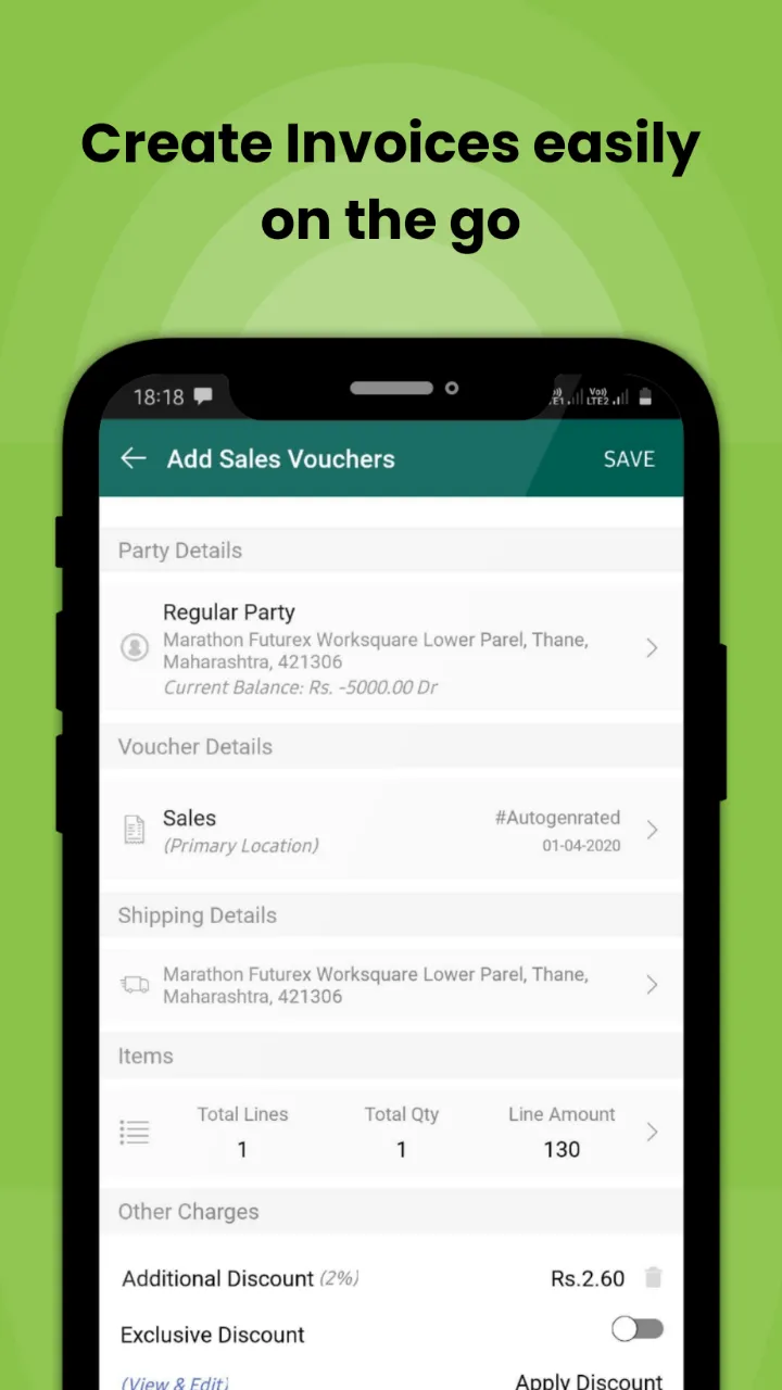 Invock GST Billing & Inventory | Indus Appstore | Screenshot