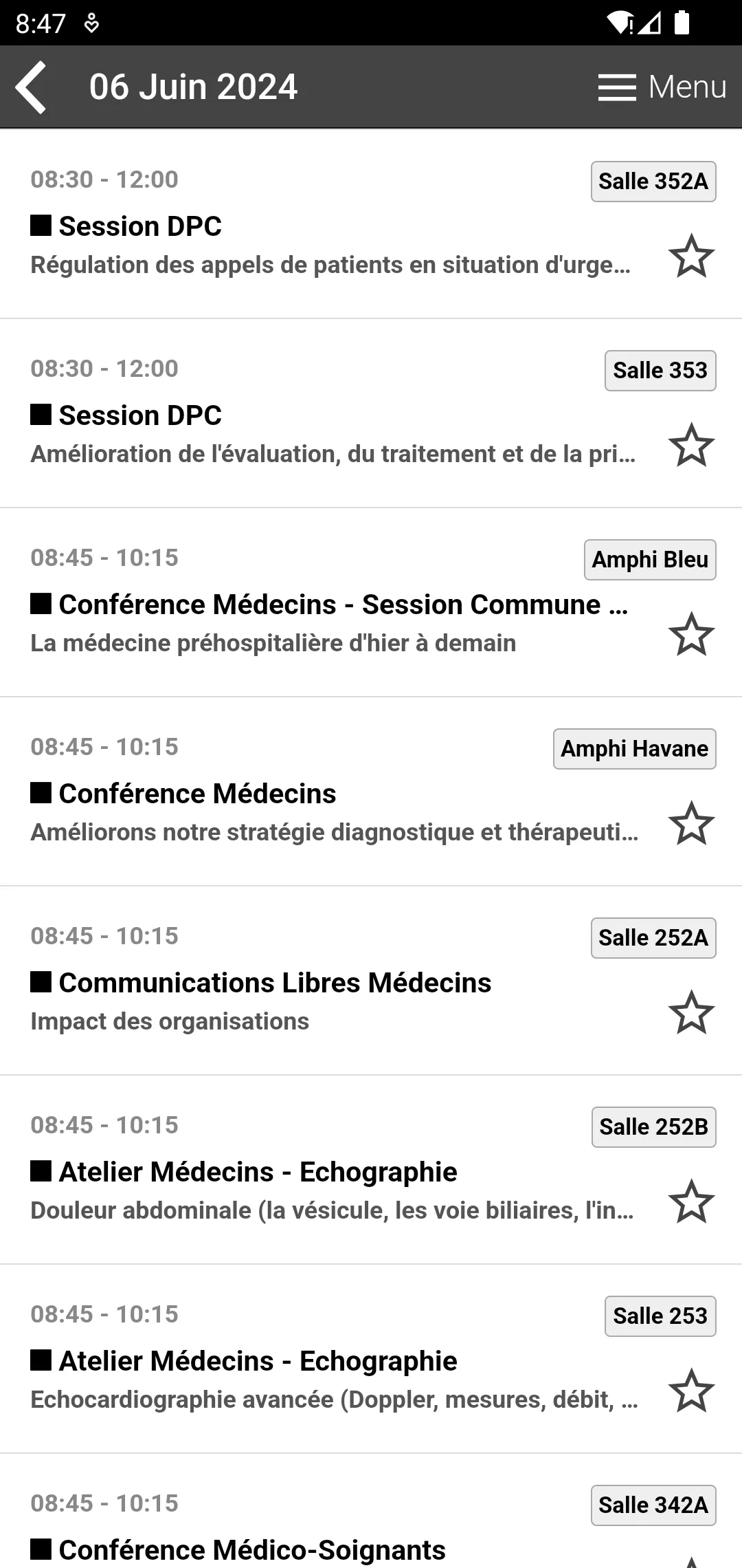 Urgences - Le Congrès | Indus Appstore | Screenshot