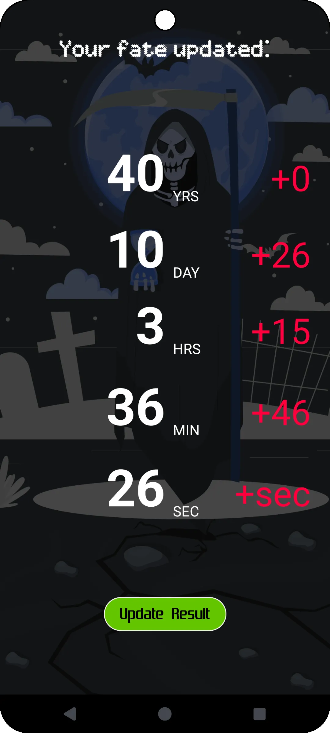 Countdown Death App | Indus Appstore | Screenshot