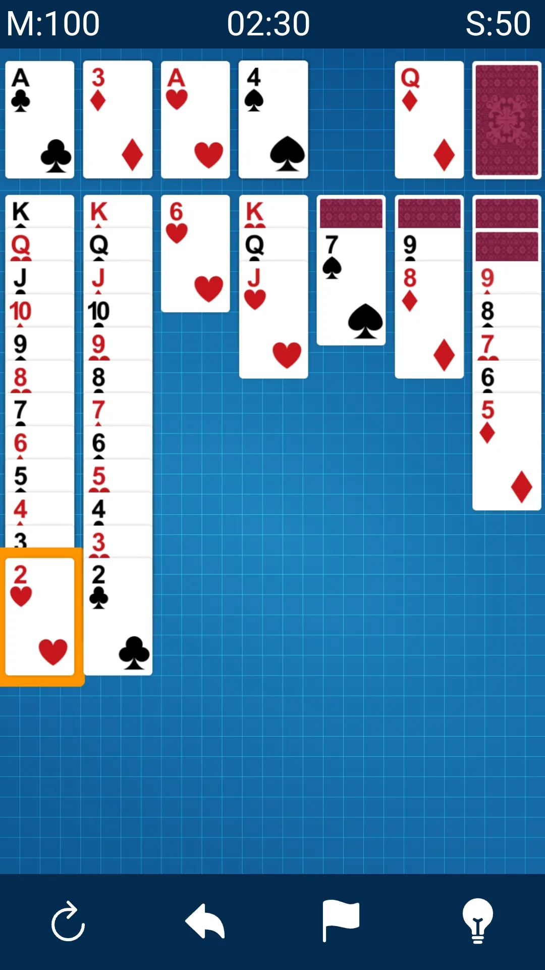 Klondike Solitaire | Indus Appstore | Screenshot