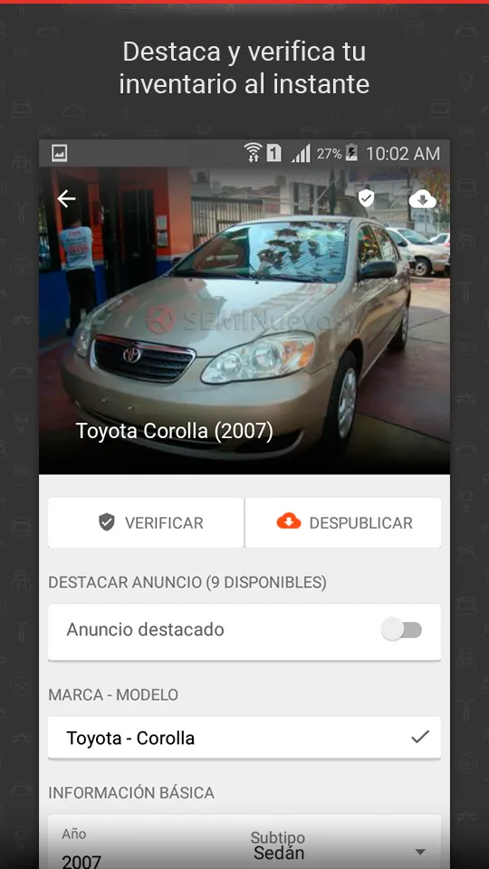 MOTORDealer Seminuevos | Indus Appstore | Screenshot