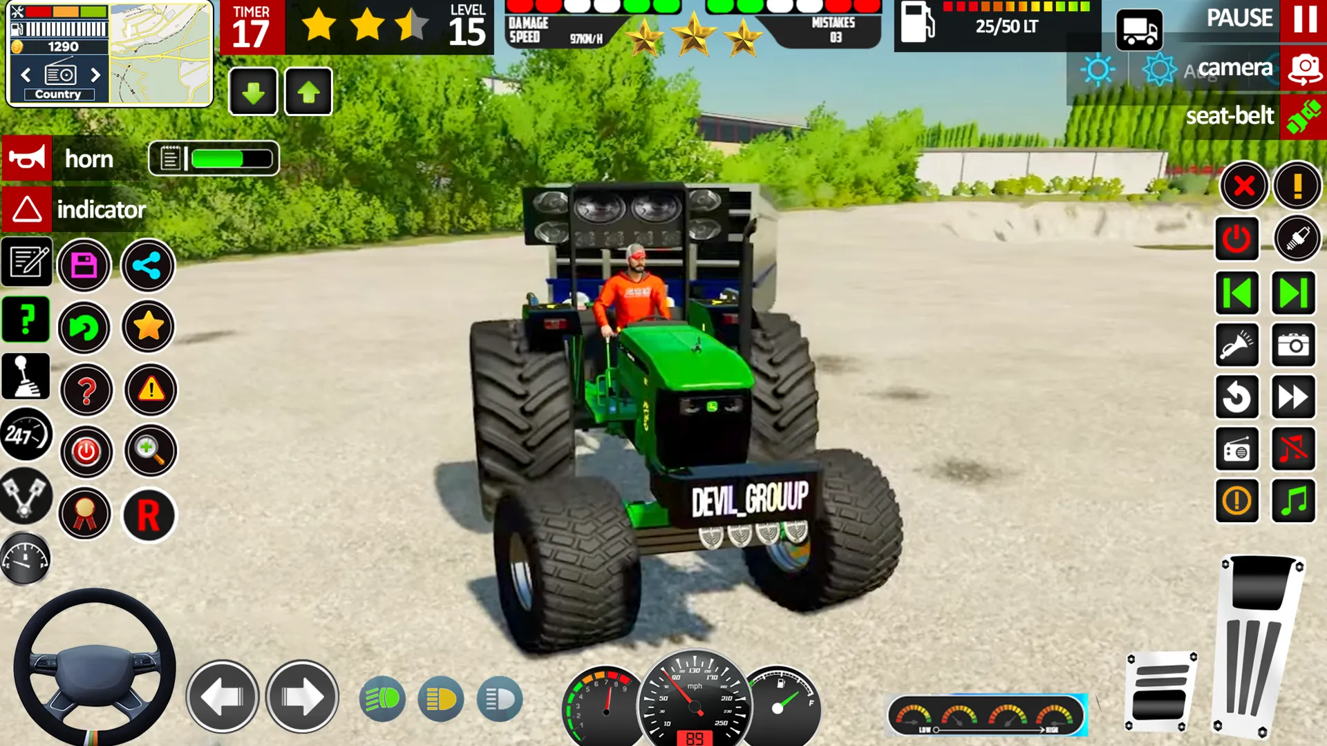 Farm Tractor Simulator Game | Indus Appstore | Screenshot