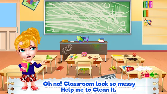 Keep Your School Clean Game | Indus Appstore | Screenshot