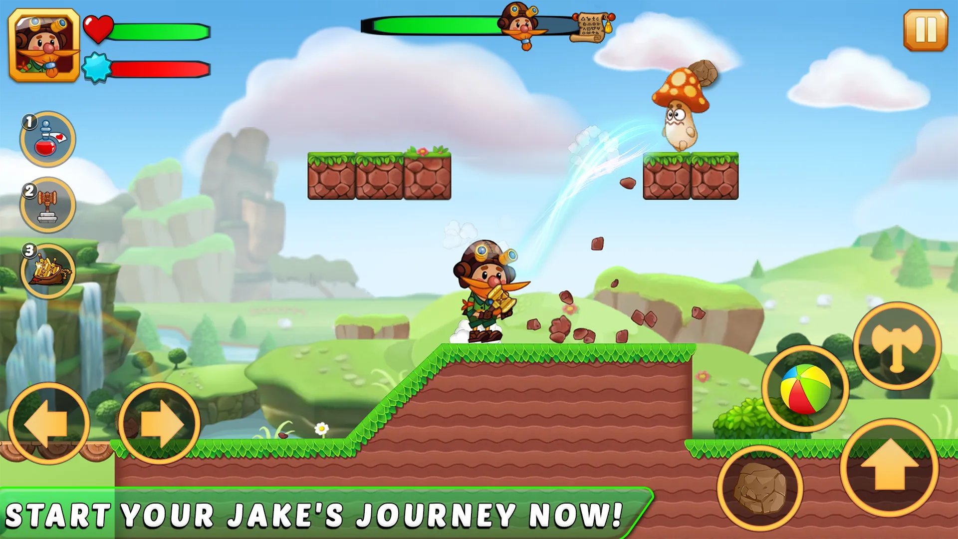 Jake Adventure Time-Jungle Run | Indus Appstore | Screenshot