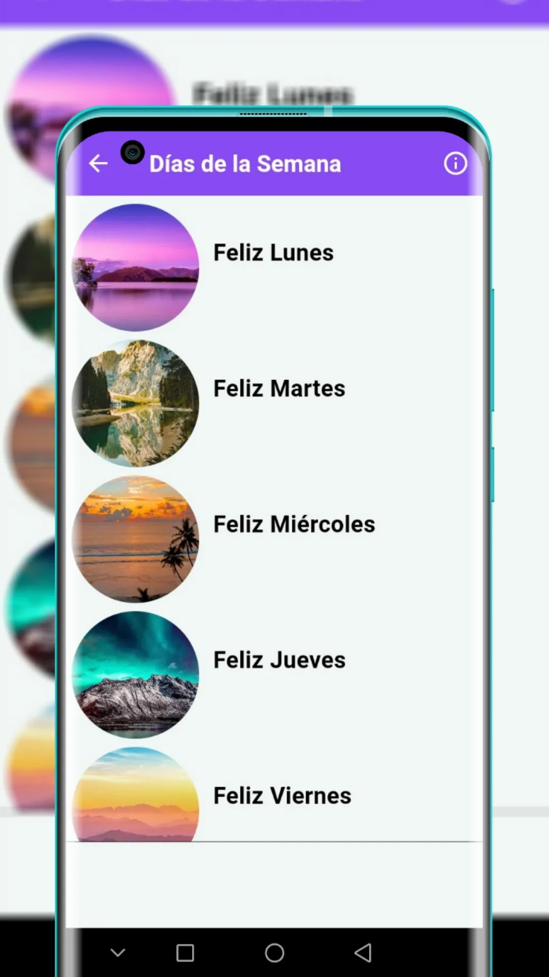 Frases Días de la Semana | Indus Appstore | Screenshot