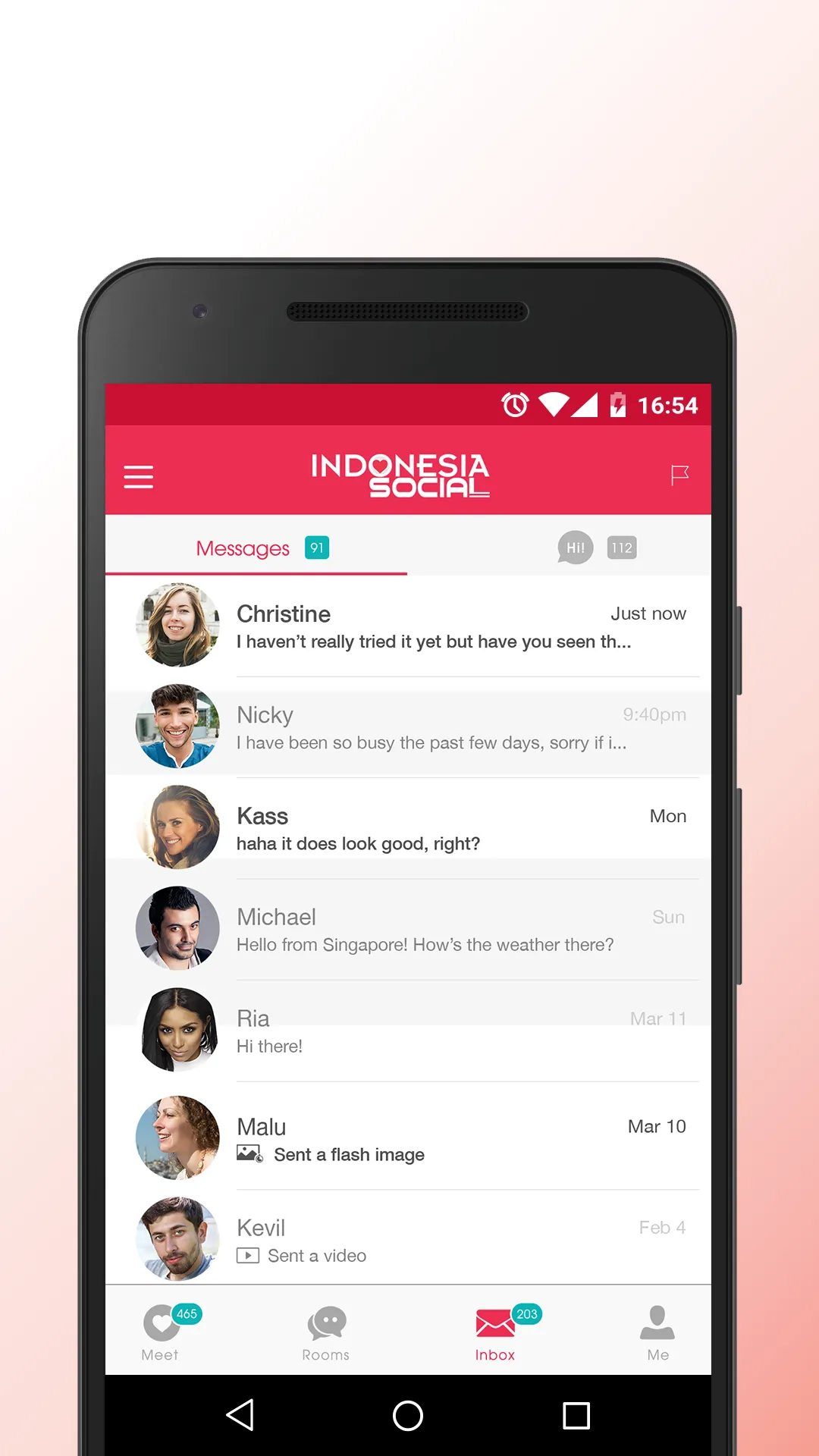 Indonesia Dating: Singles Chat | Indus Appstore | Screenshot