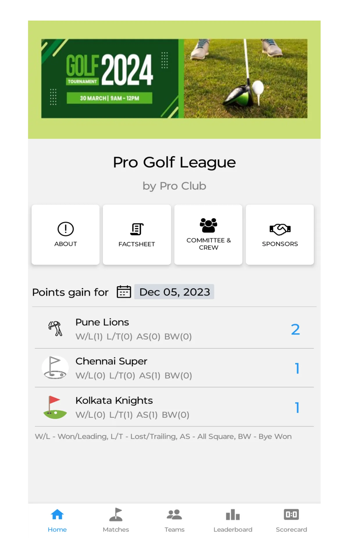 League Pro | Indus Appstore | Screenshot