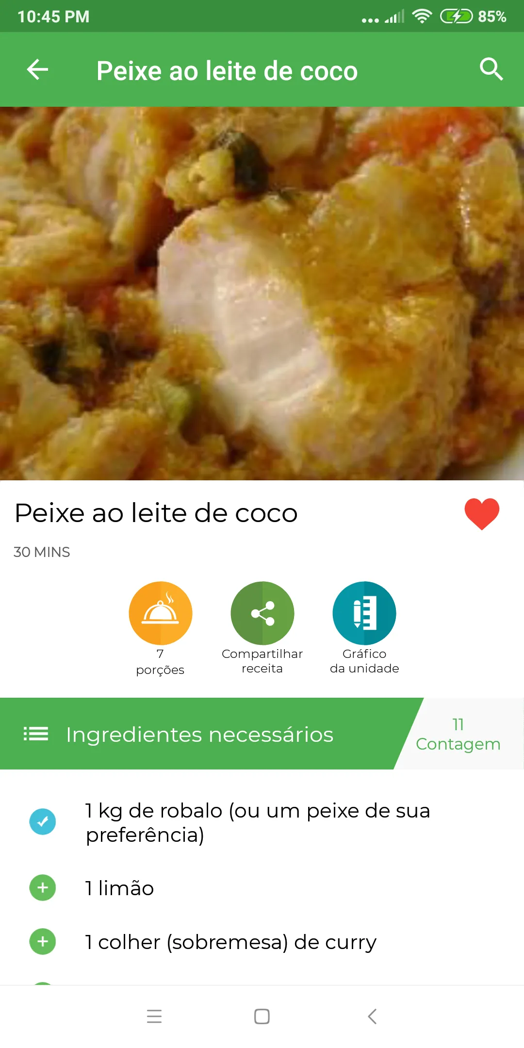 All recipes in Português | Indus Appstore | Screenshot