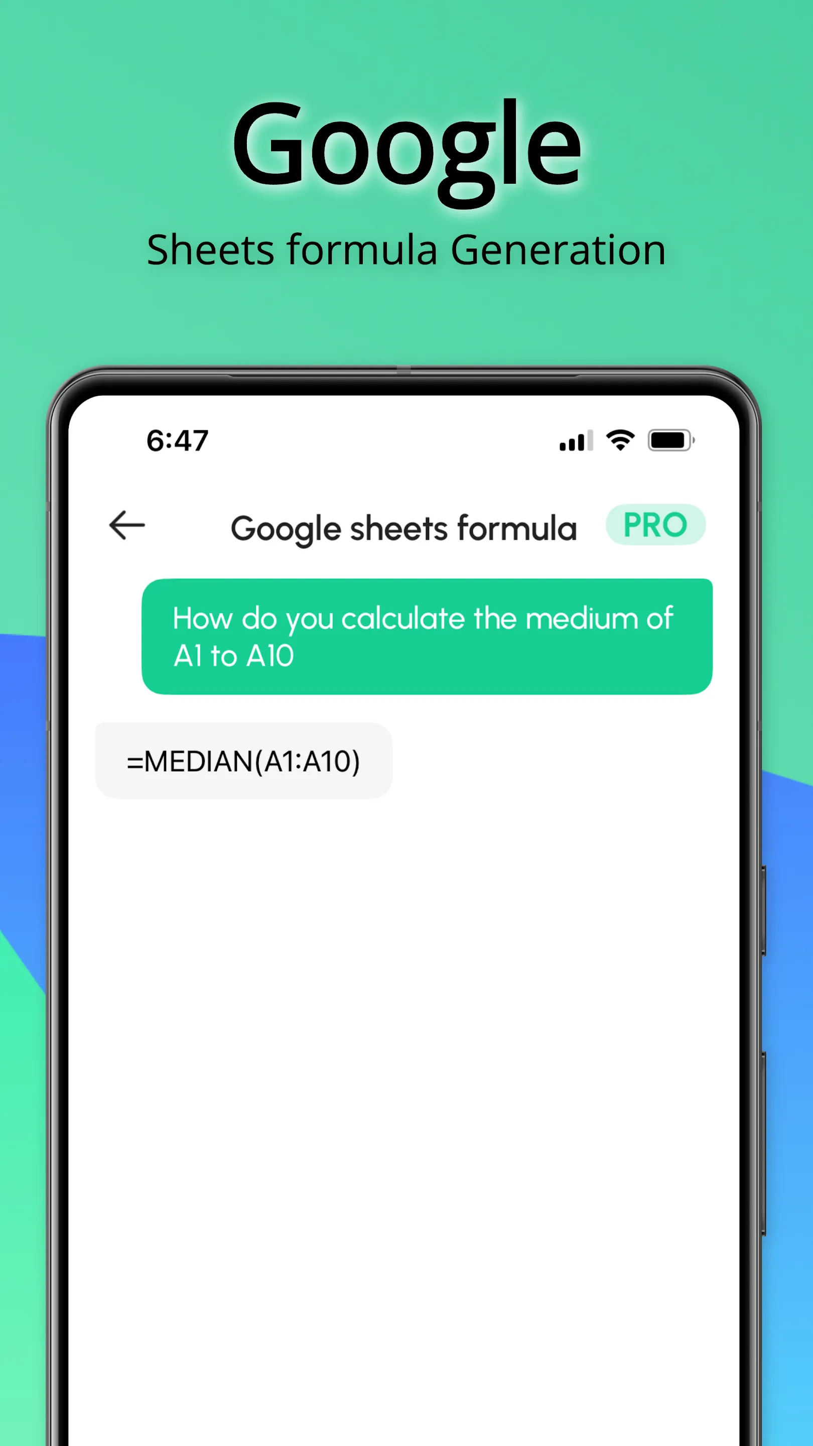 Sheets AI: Formula Generator | Indus Appstore | Screenshot