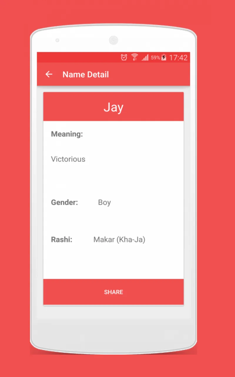 Modern Baby Names | Indus Appstore | Screenshot