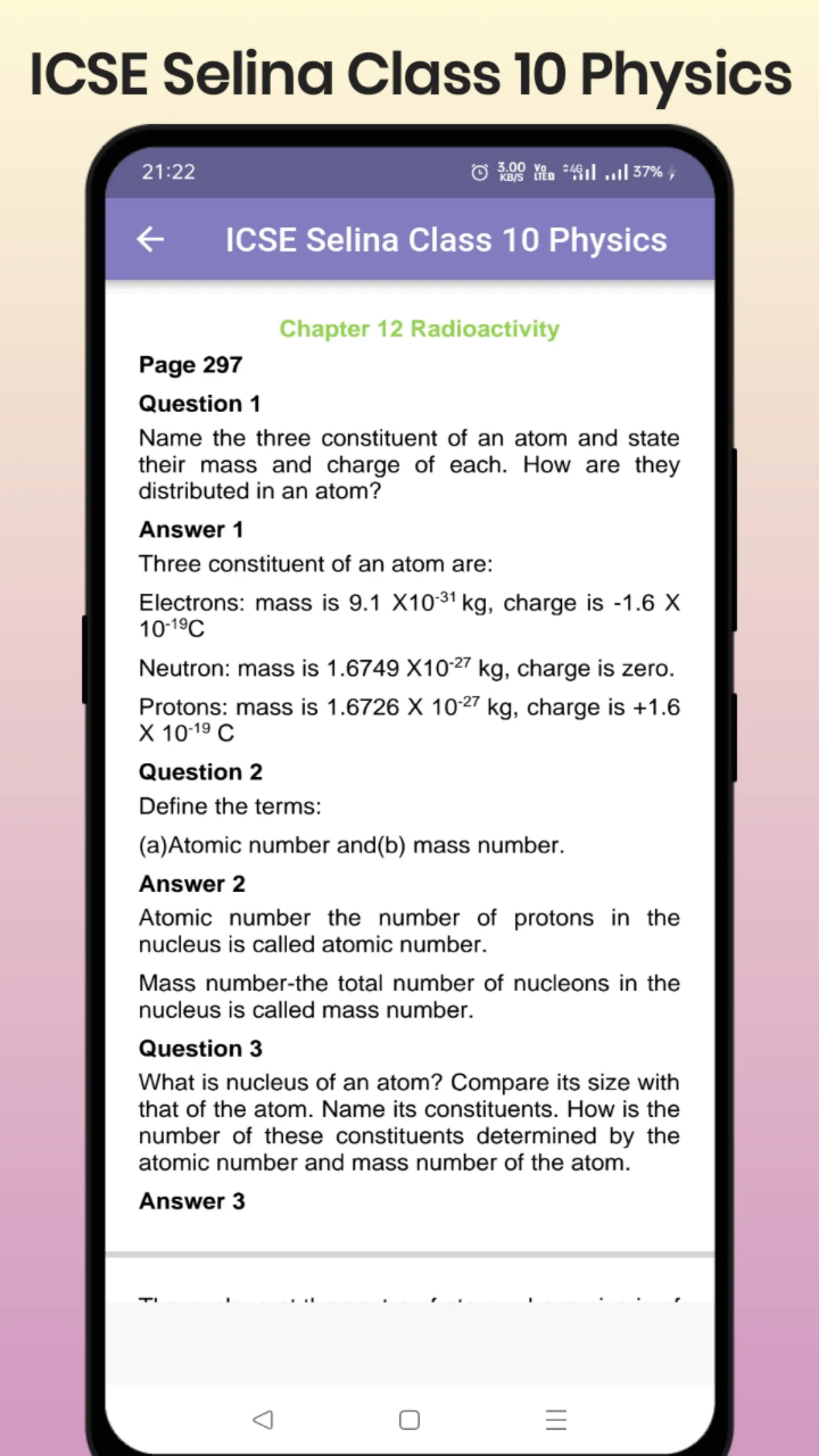 ICSE Selina Class 10 Physics | Indus Appstore | Screenshot