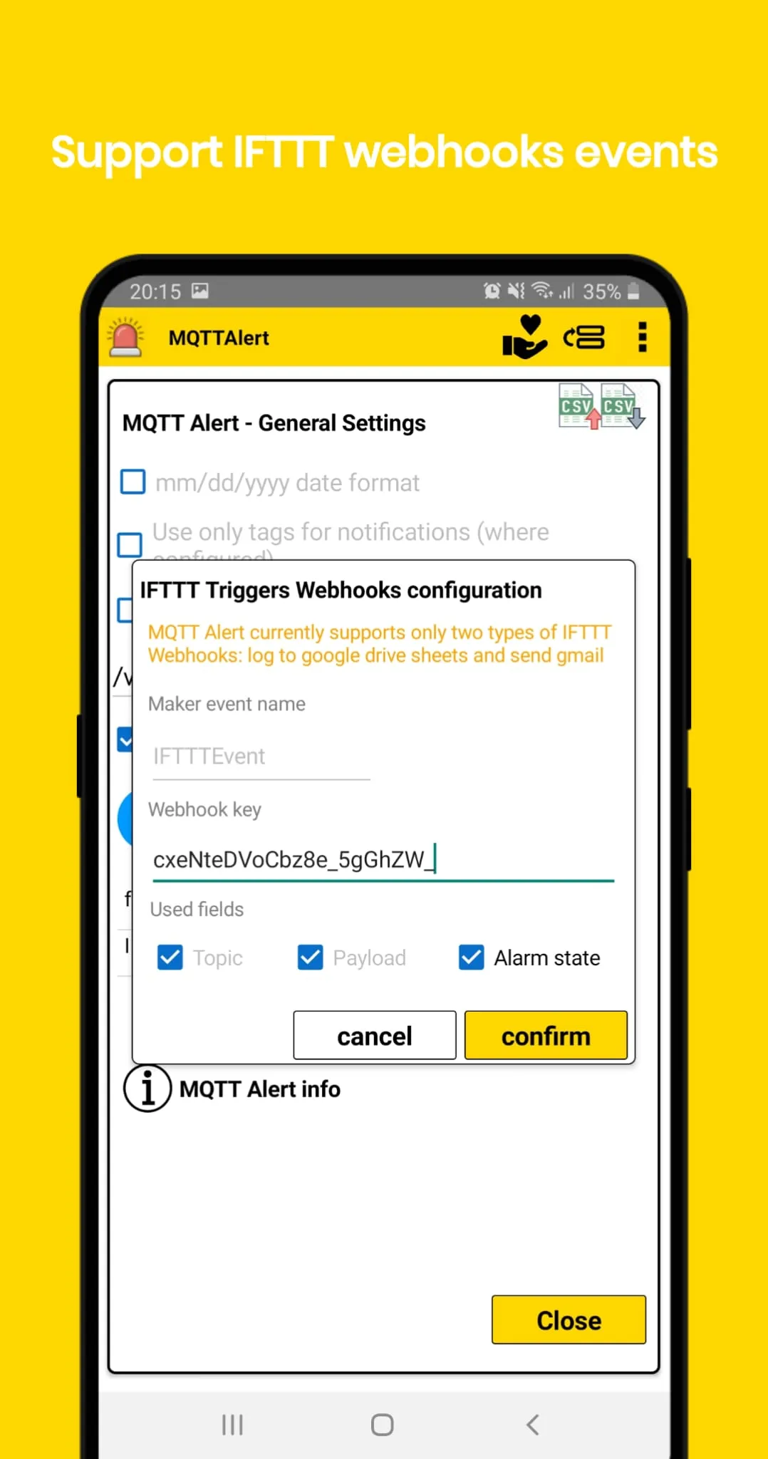 MQTT Alert for IOT | Indus Appstore | Screenshot