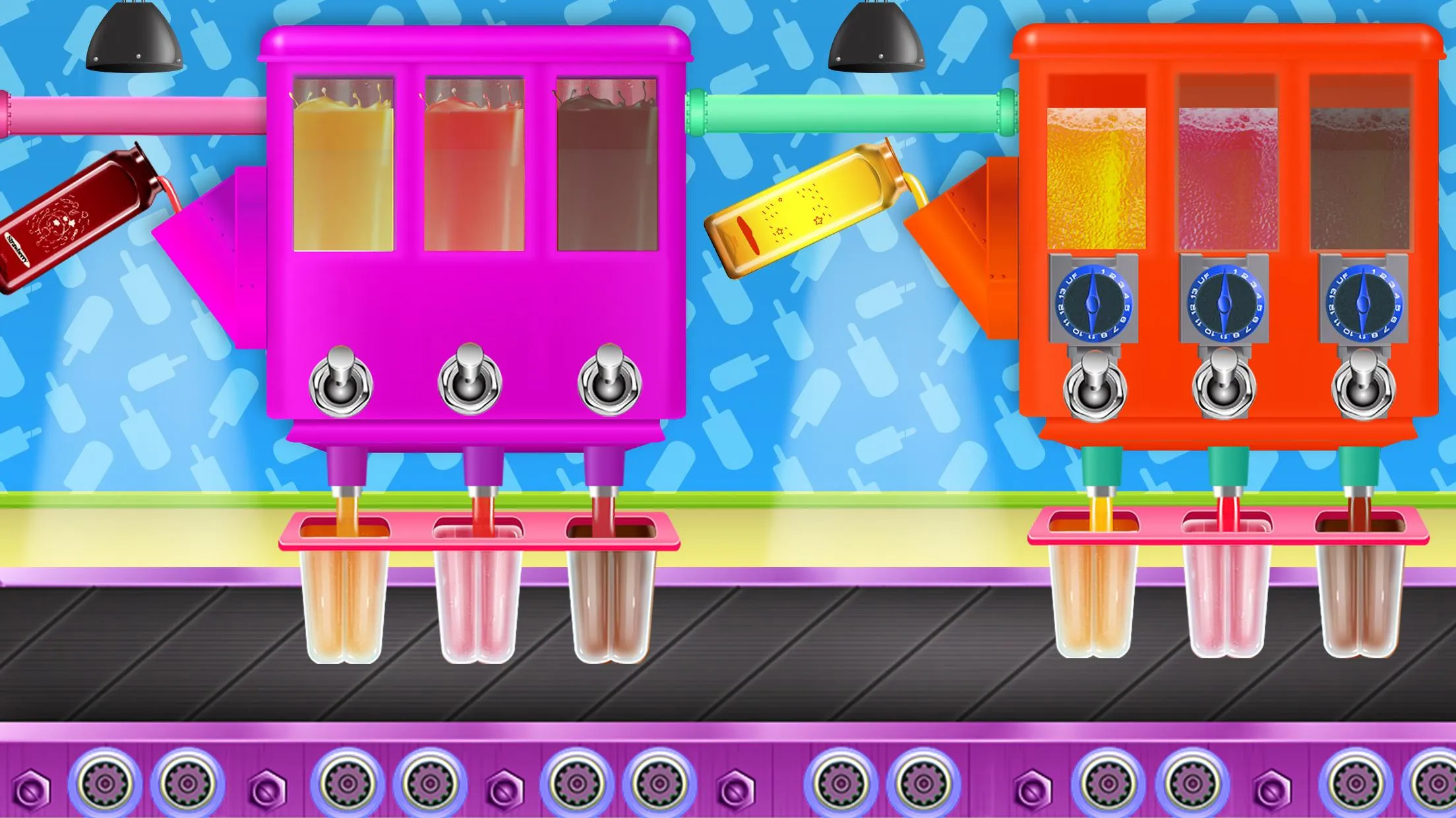 Ice Popsicle Maker Factory | Indus Appstore | Screenshot