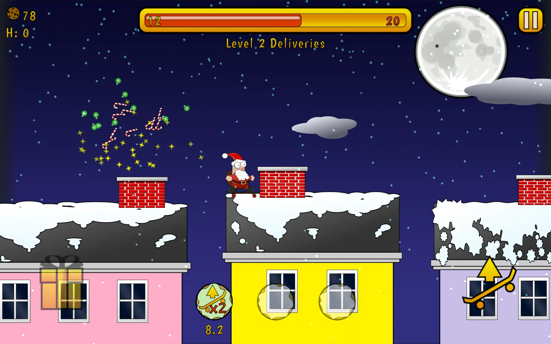 Santa Skate | Indus Appstore | Screenshot