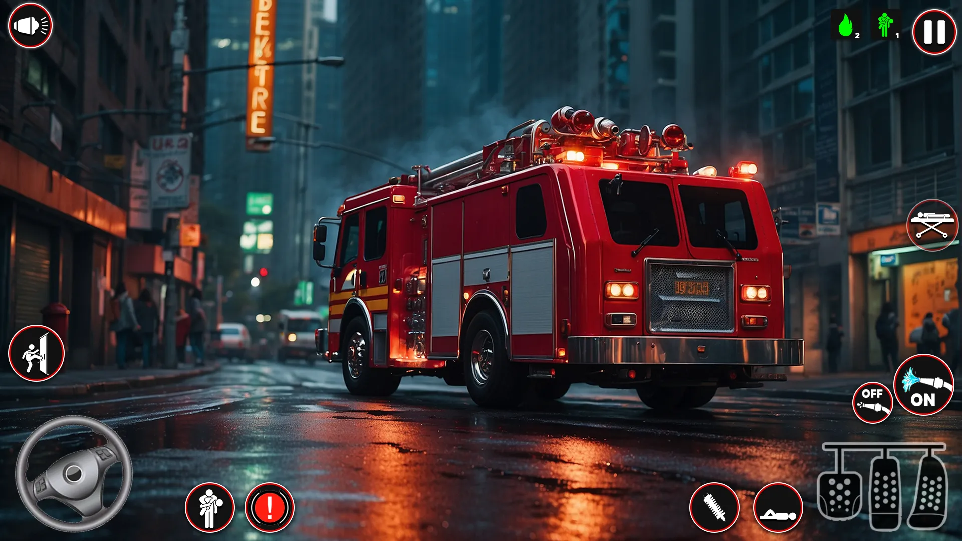Fire Truck Sim: Truck Games | Indus Appstore | Screenshot
