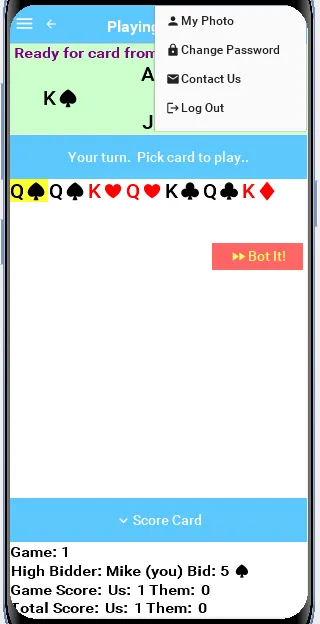 Play Bid Euchre | Indus Appstore | Screenshot