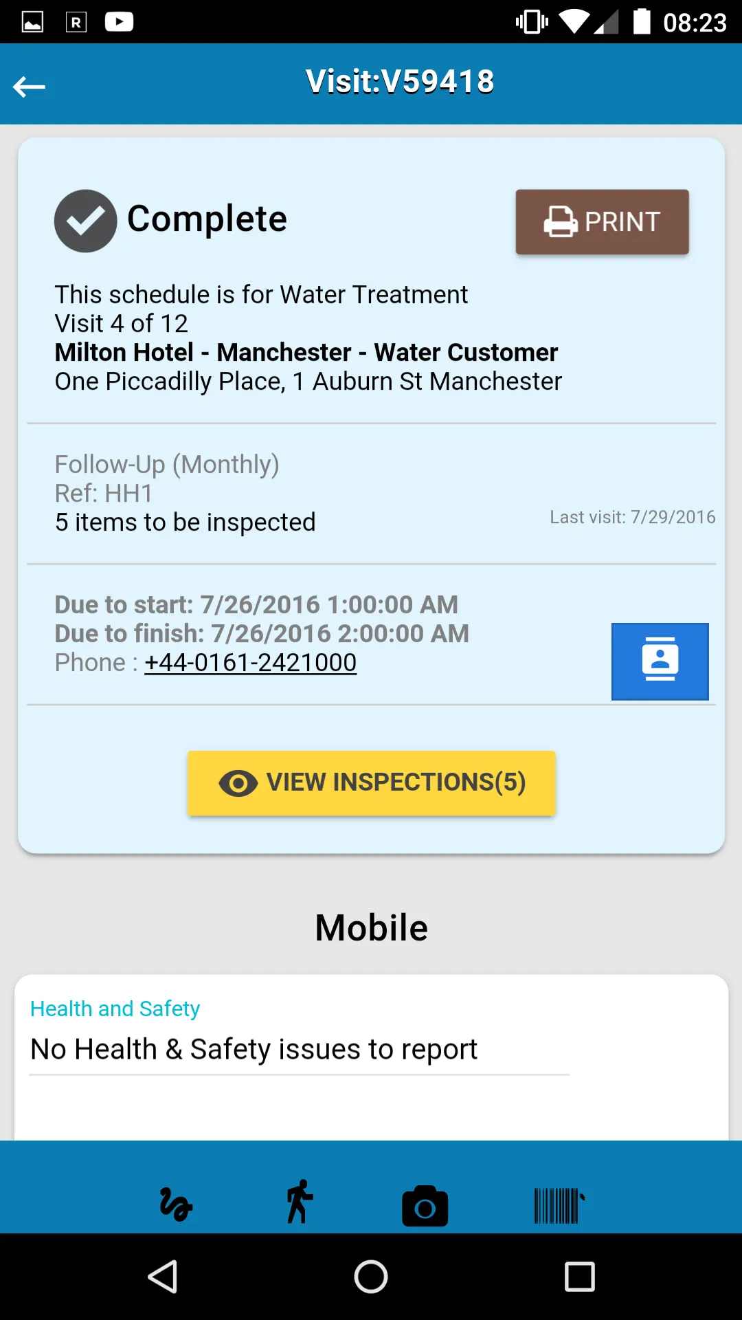 ServiceTracker | Indus Appstore | Screenshot