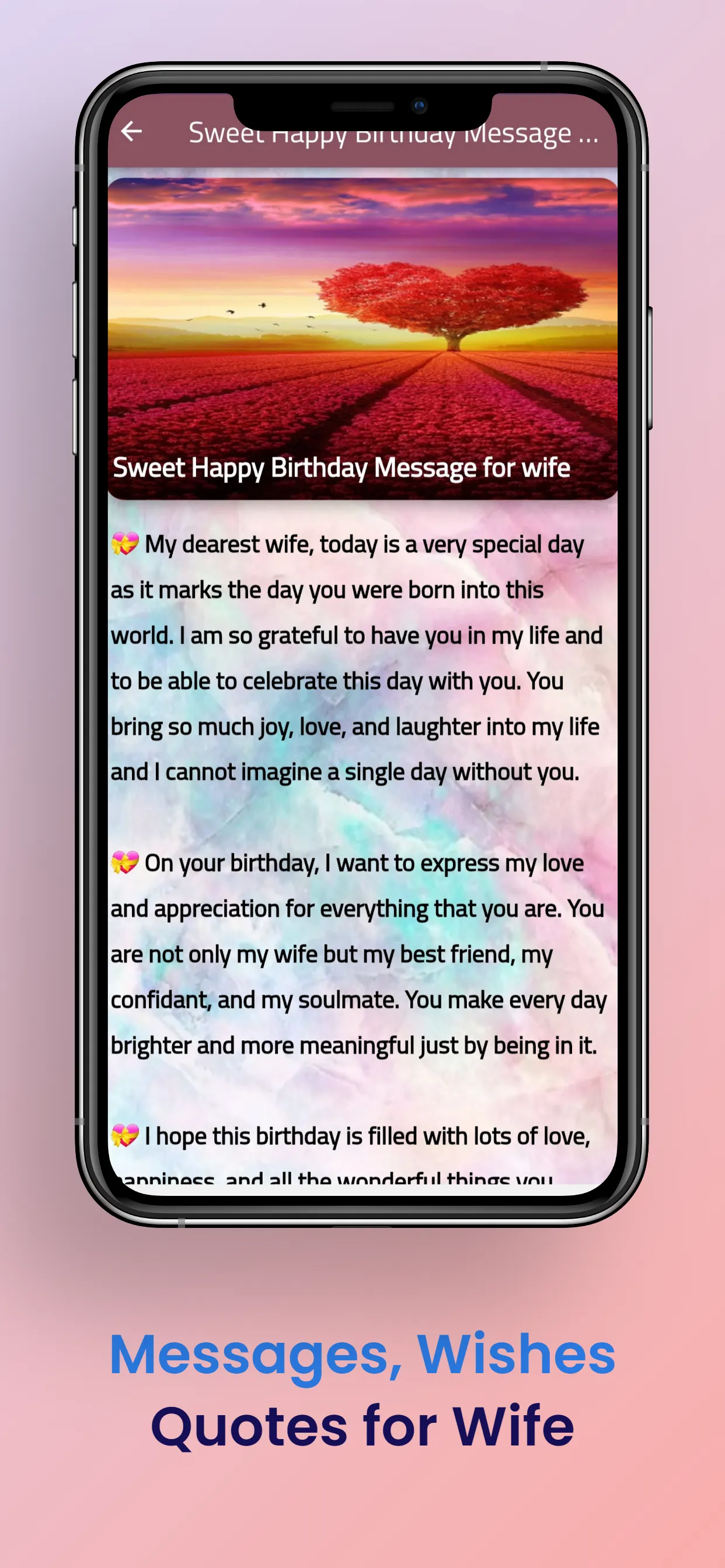 Wife Birthday Wishes | Indus Appstore | Screenshot