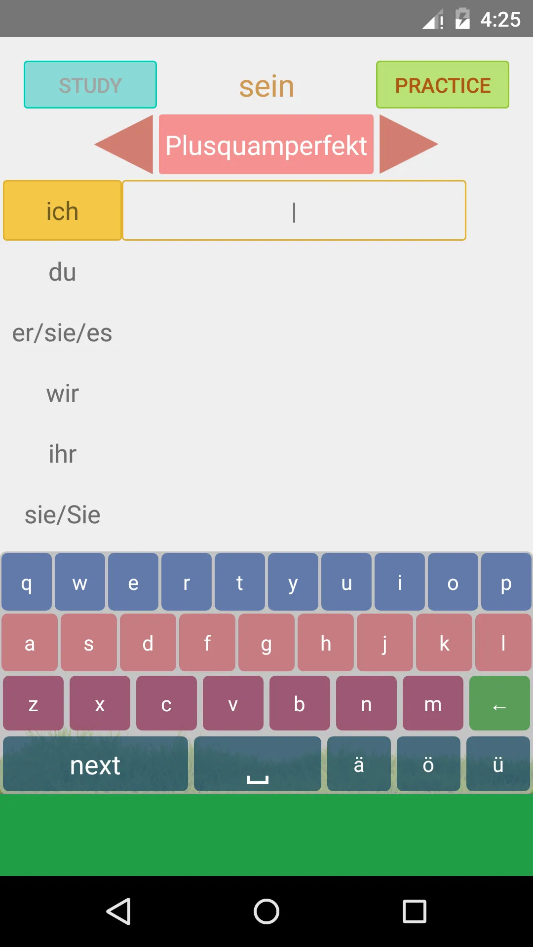 Hilfsverben | Indus Appstore | Screenshot