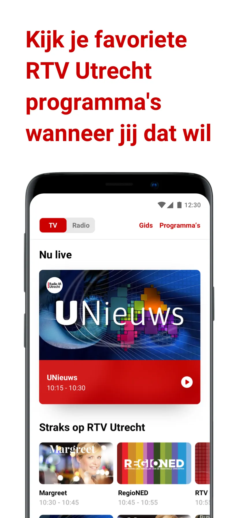 RTV Utrecht | Indus Appstore | Screenshot