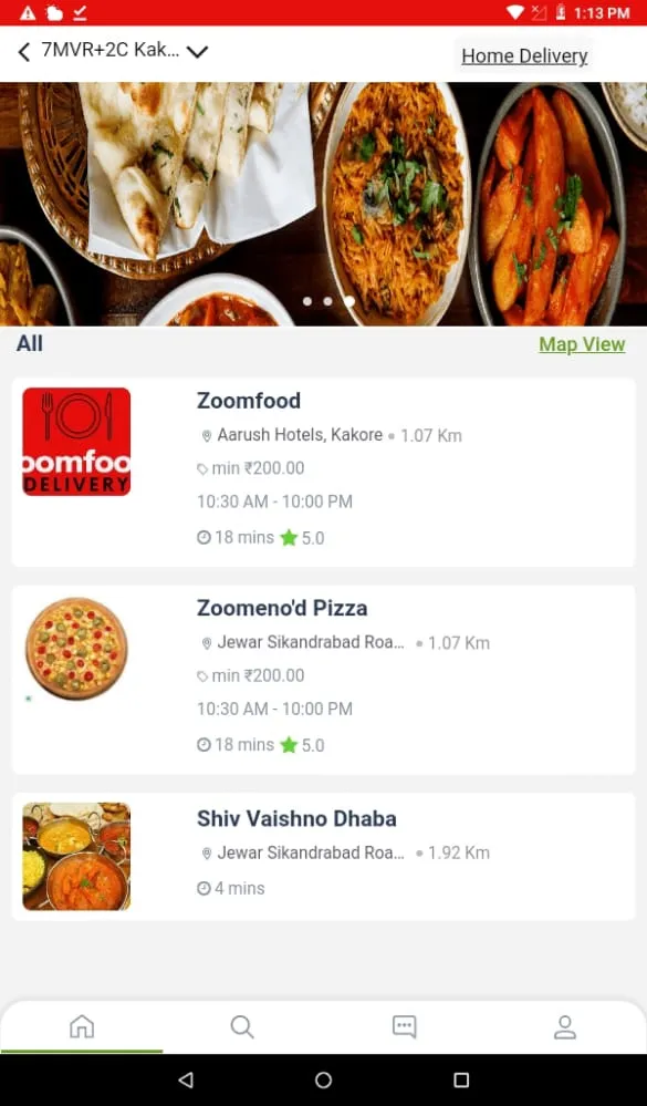 Zoomfood | Indus Appstore | Screenshot