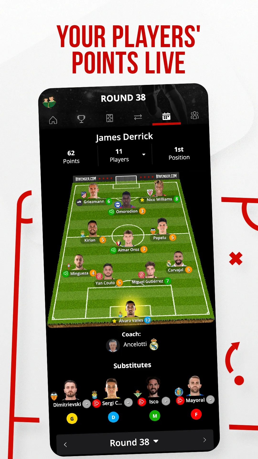 Biwenger - Fantasy Football | Indus Appstore | Screenshot