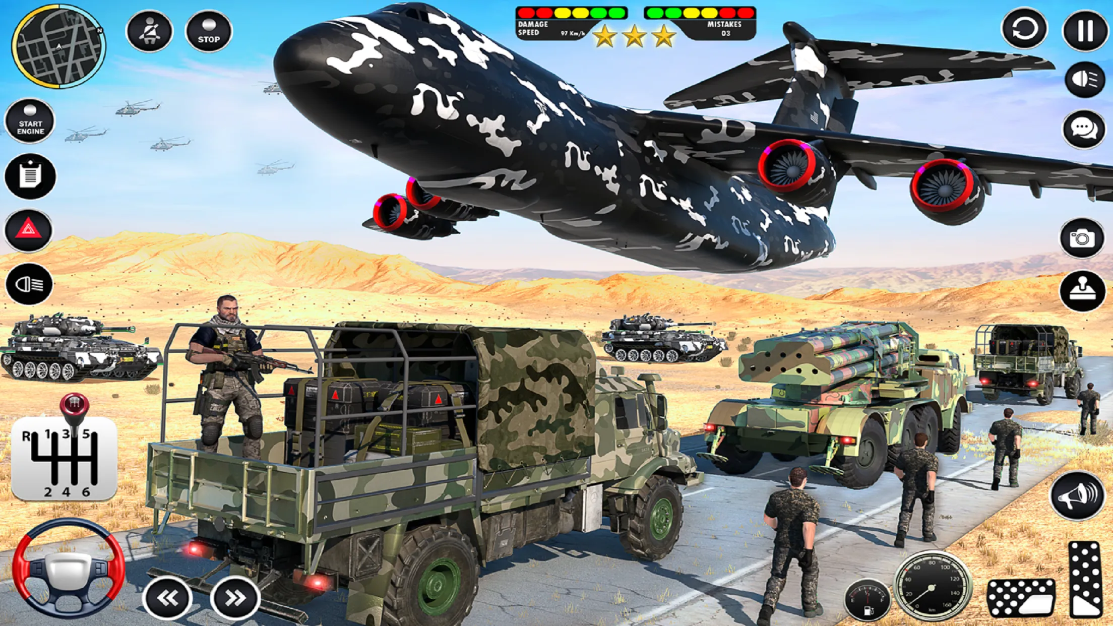 Army Vehicle Transport Truck | Indus Appstore | Screenshot