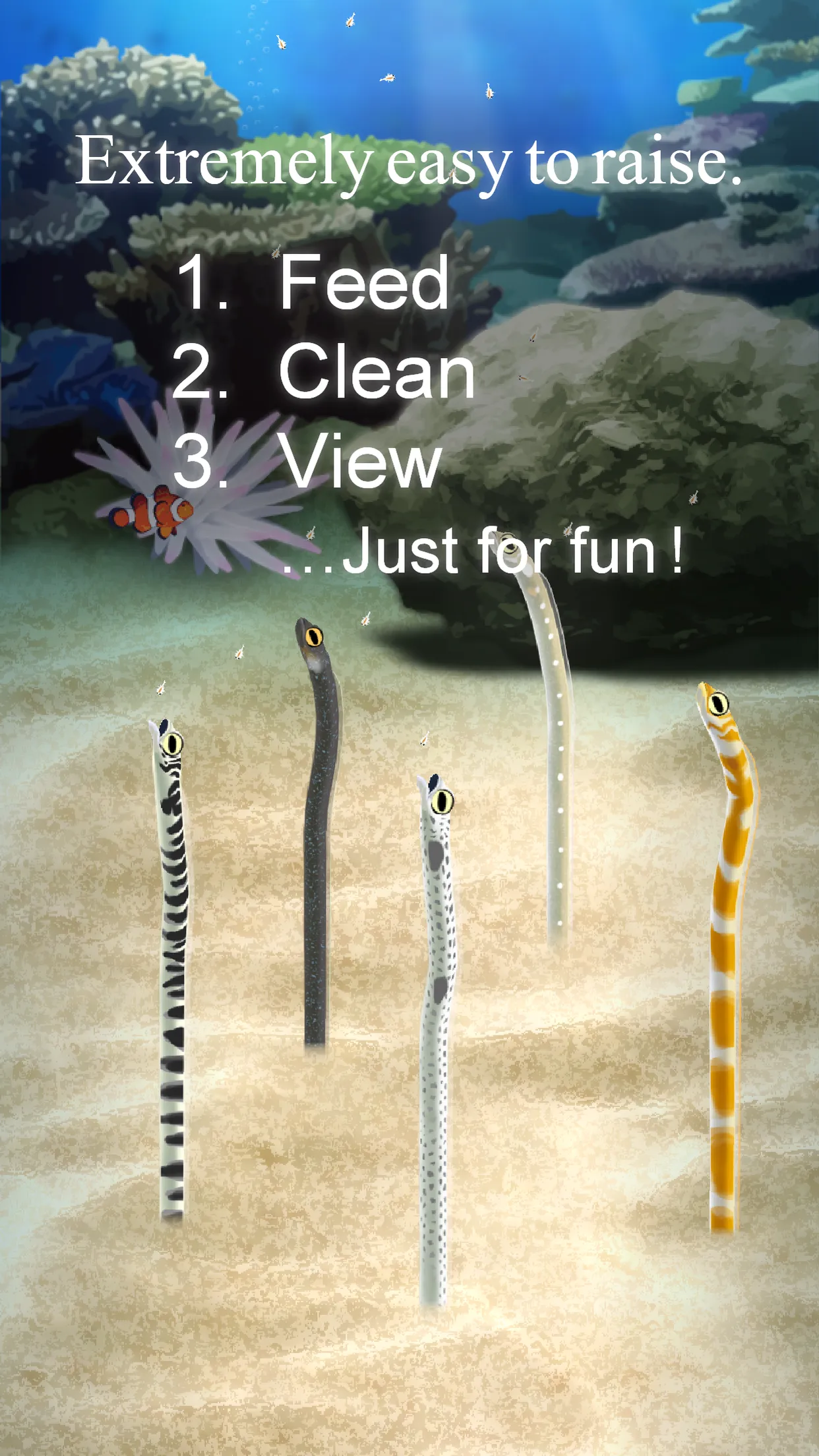 Garden Eel Pet | Indus Appstore | Screenshot