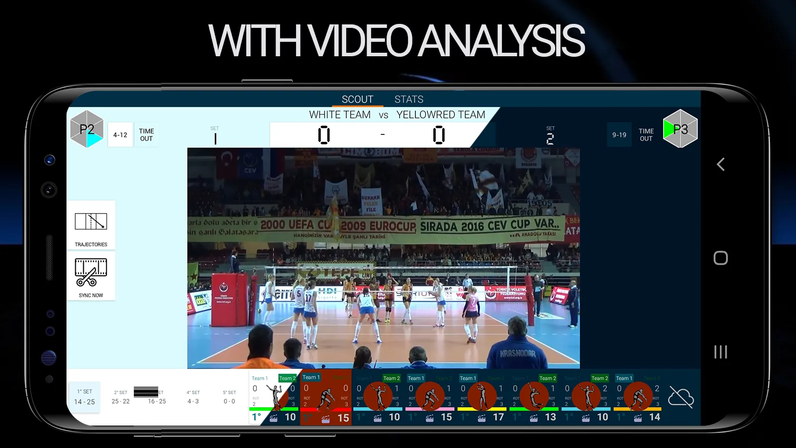 NS Volley Scout PRO | Indus Appstore | Screenshot