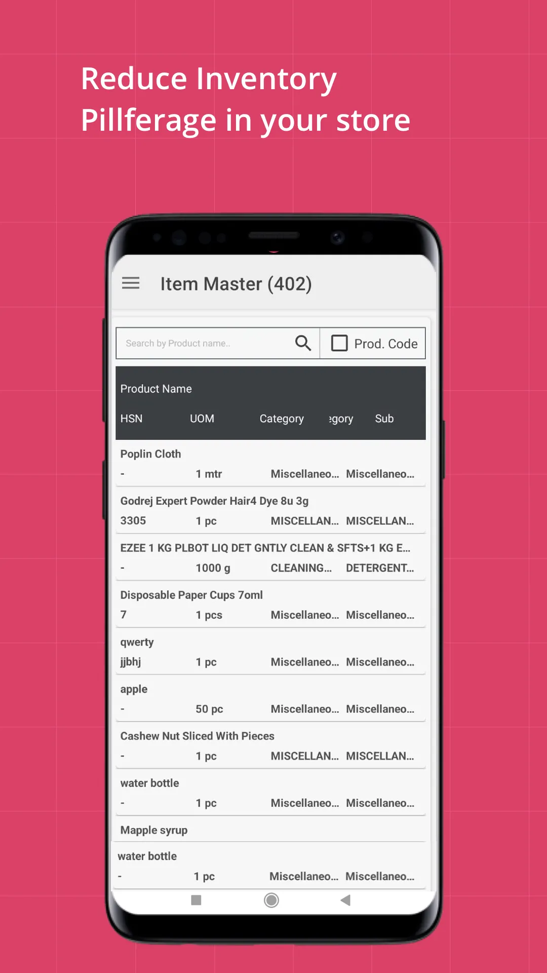 Nukkad Shops: Inventory Audit | Indus Appstore | Screenshot