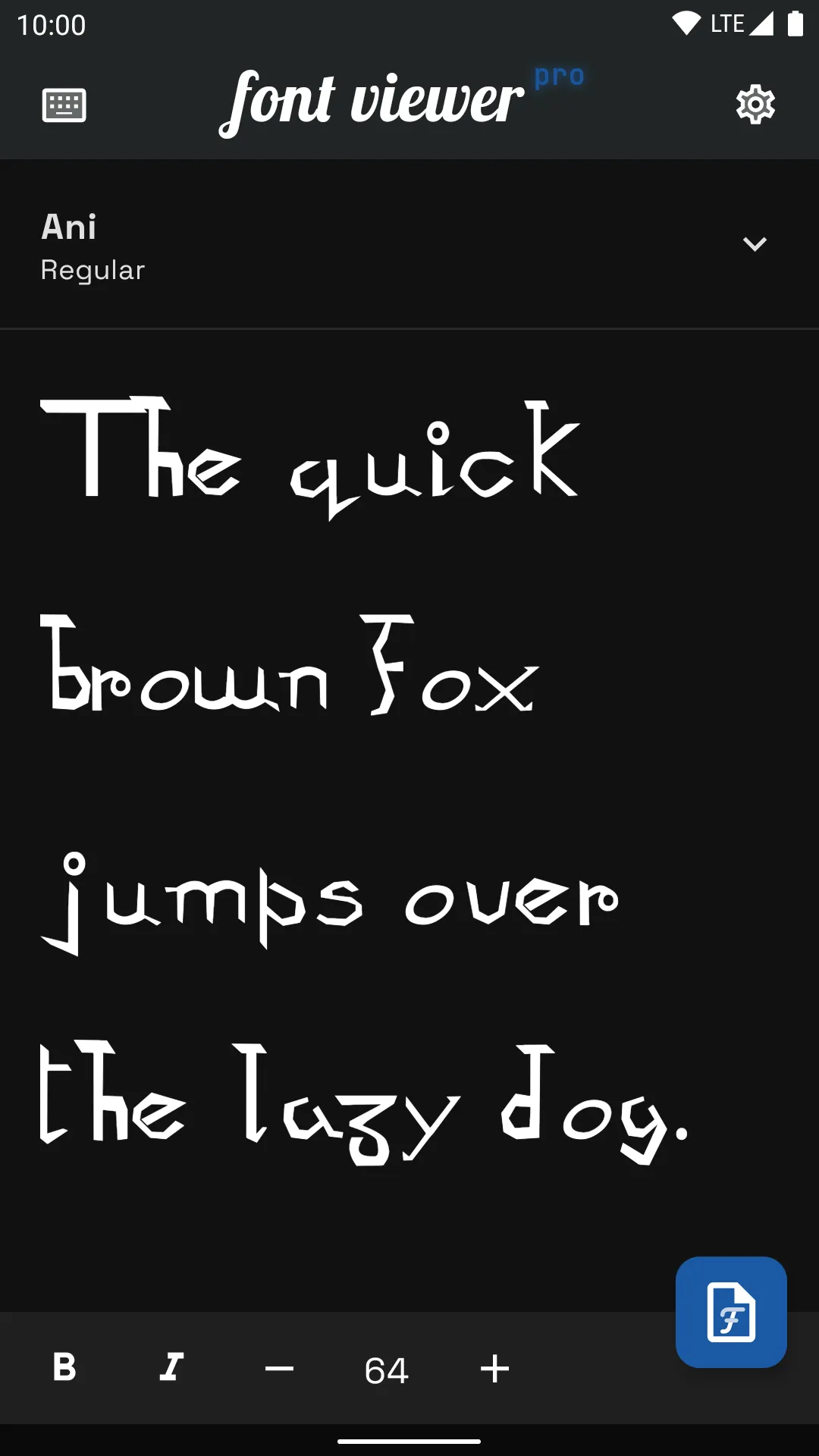 Font Viewer - Preview Fonts | Indus Appstore | Screenshot